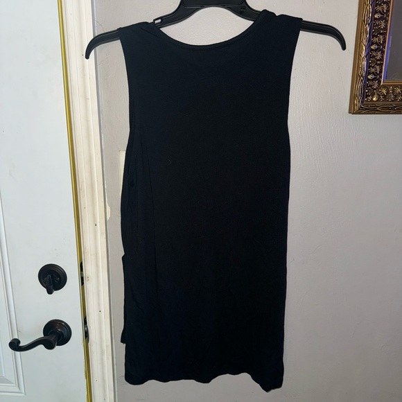 Rockin Artwork tunic/muscle tee with slits on side. Jimi Hendrix quote on front! - Picture 2 of 5